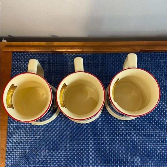 The Polar Express mugs, set of 3, like new - Picture 6 of 7